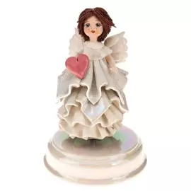 Музыкальная статуэтка "Ангел с сердцем"